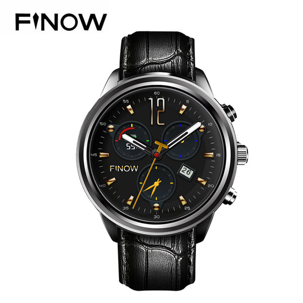New Finow X5 Air Smart Watch Ram 2GB/Rom 16GB MTK6580 Quad Core Watchphone Android 5.1 3G Bluetooth Smartwatch for Andorid/IOS